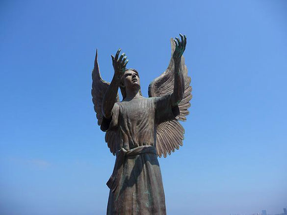 The Angel of Hope & Messenger of Peace - Puerto Vallarta Sculptures