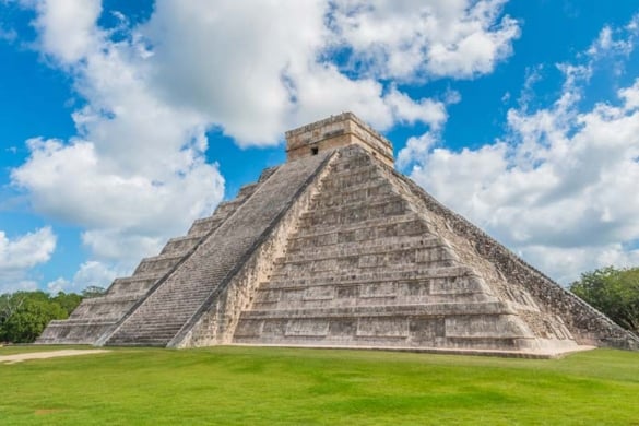 The Pyramid of Kukulcán was nicknamed "El Castillo” or “The Castle" by the Spaniards who briefly conquered Chichen Itza in 1532