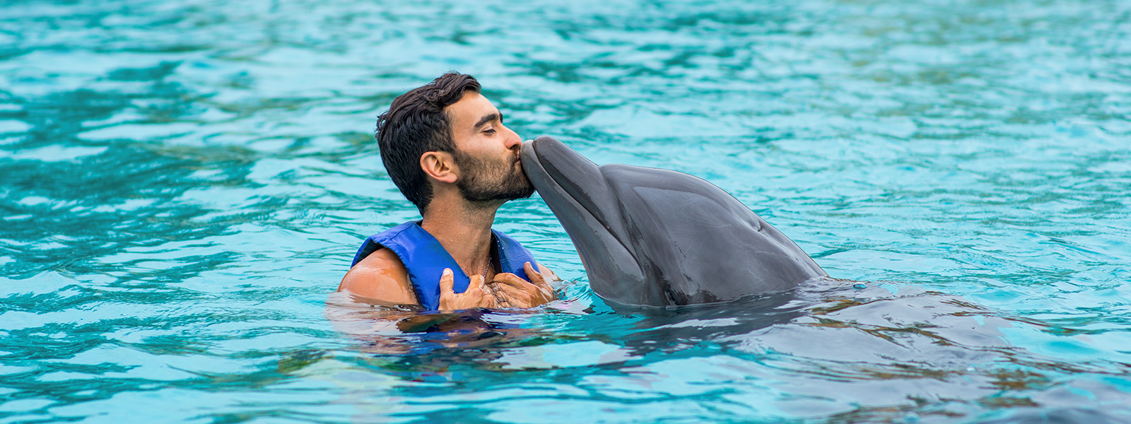 Private Dolphin swim for families with Cabo Adventures