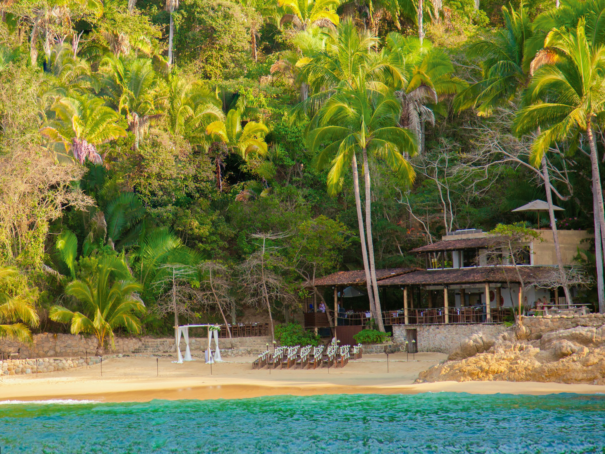 las caletas beach wedding venue near Puerto Vallarta