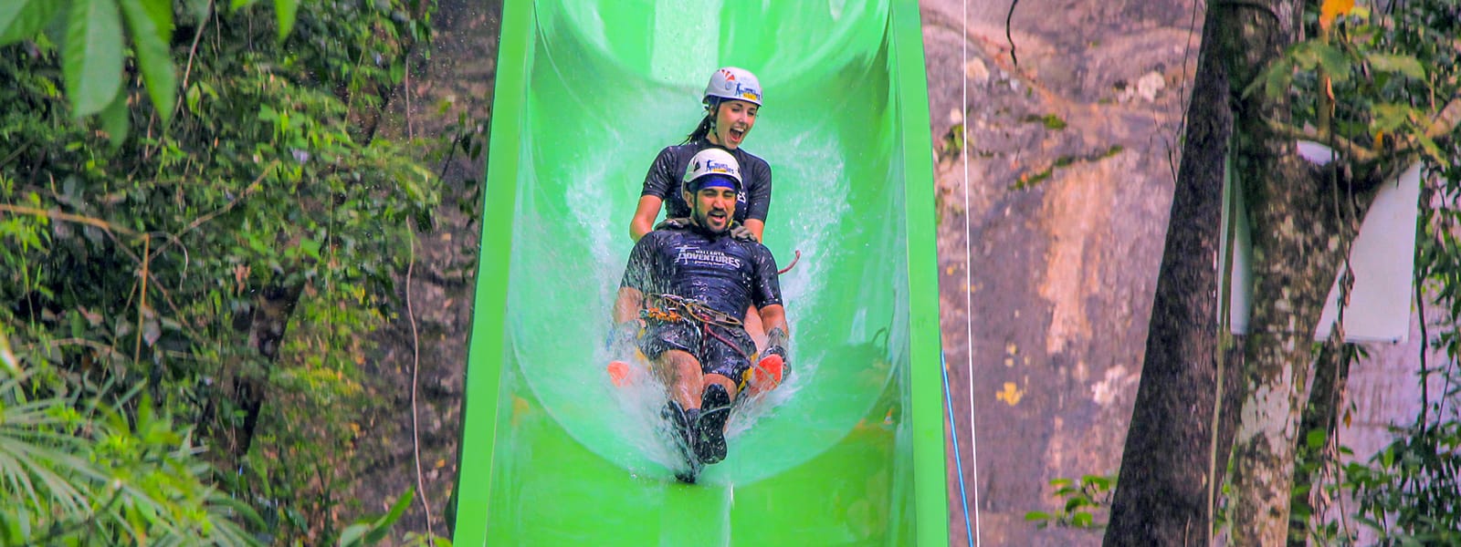 Waterslide in Puerto Vallarta  | Vallarta Adventures  