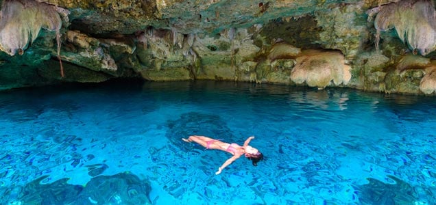 Cenote and Paradise Lagoon Cancun Adventures 1|