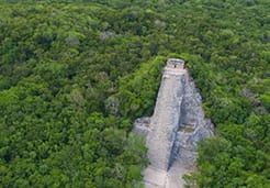 Coba half day tour with Cancun Adventures