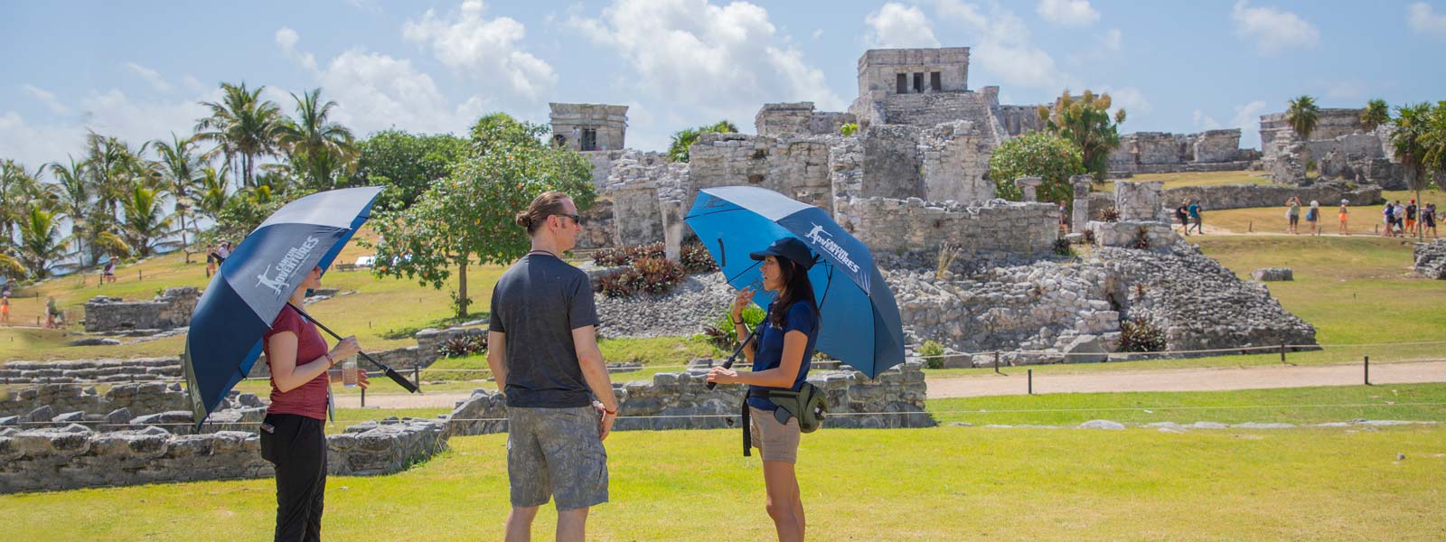 Tulum ruins with Cancun Adventures