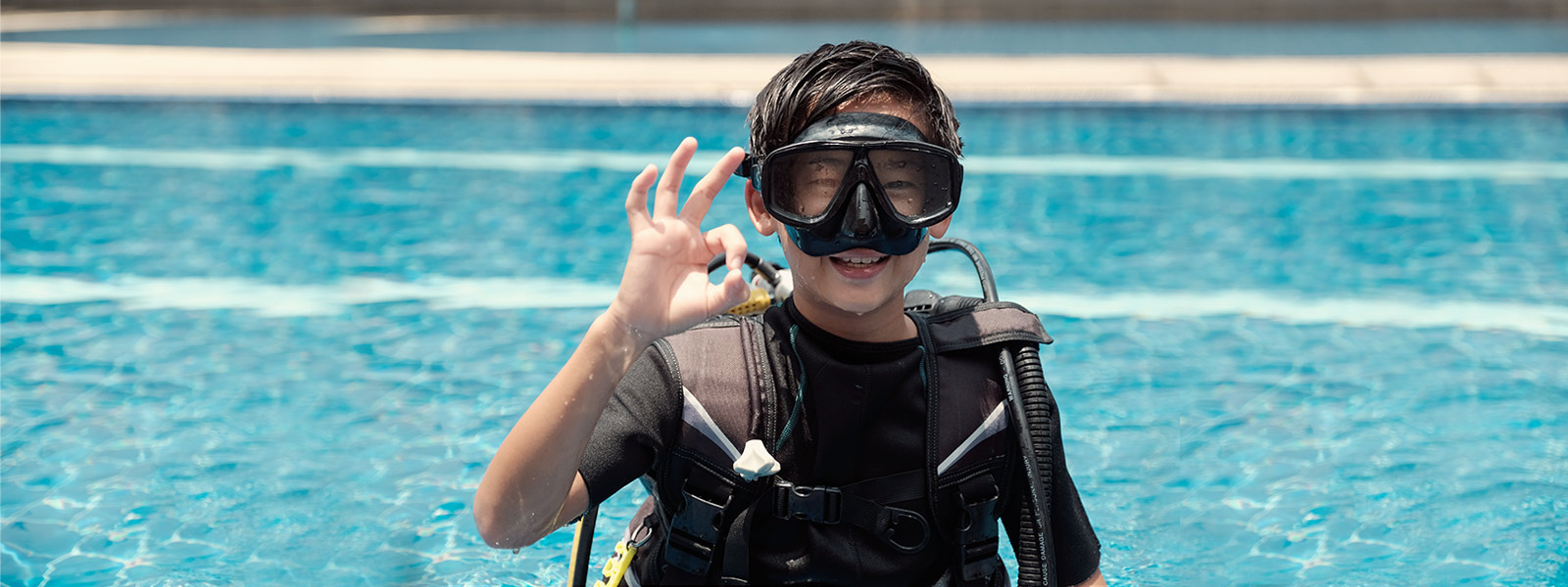 Scuba diving for children in Puerto Vallarta