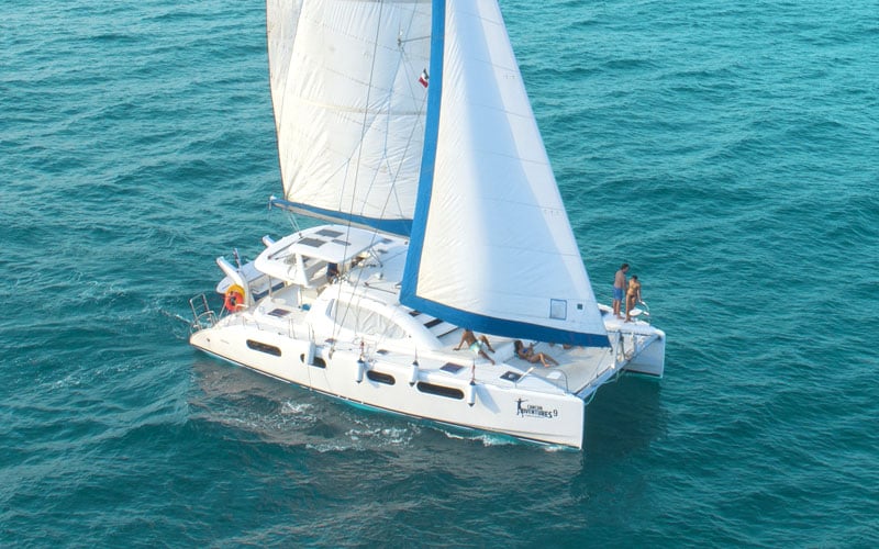 Enjoy a riviera maya sailing tour with cancun adventures|