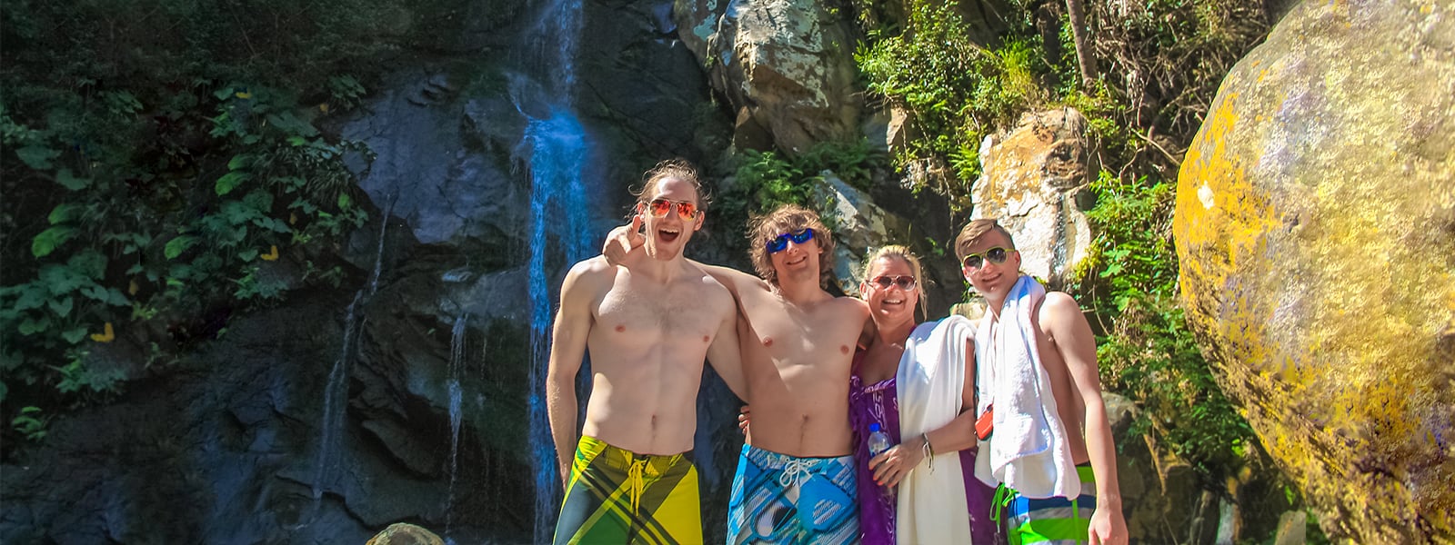 Hike to a hidden waterfall in Punta Mita