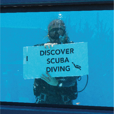 PADI DISCOVER SCUBA POOL SESSION