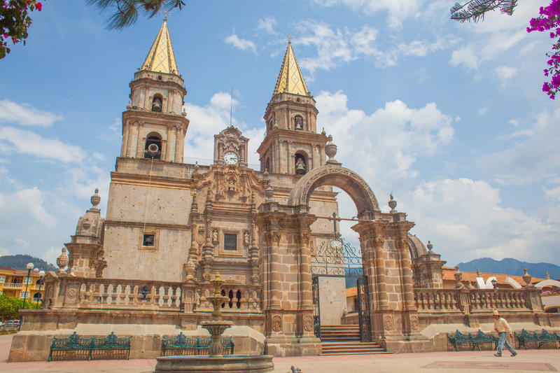 Church in Mascota Mexico
