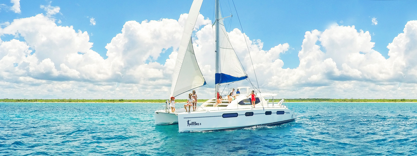 Riviera Maya catamaran charter