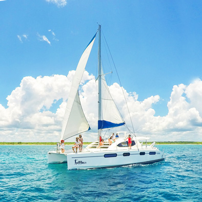 Riviera Maya catamaran charter