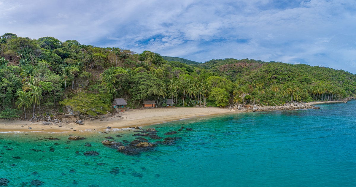 Pizota secluded beach