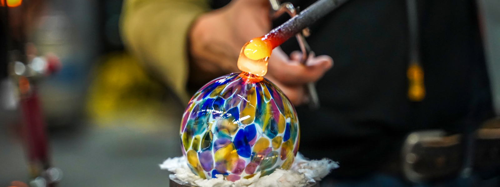 Visit to glass blown factory in Cabo San Lucas