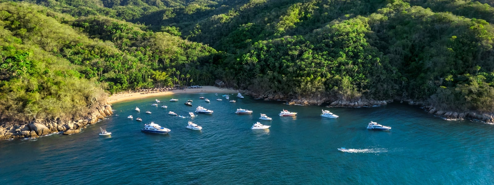 Majahuitas beach in Puerto Vallarta