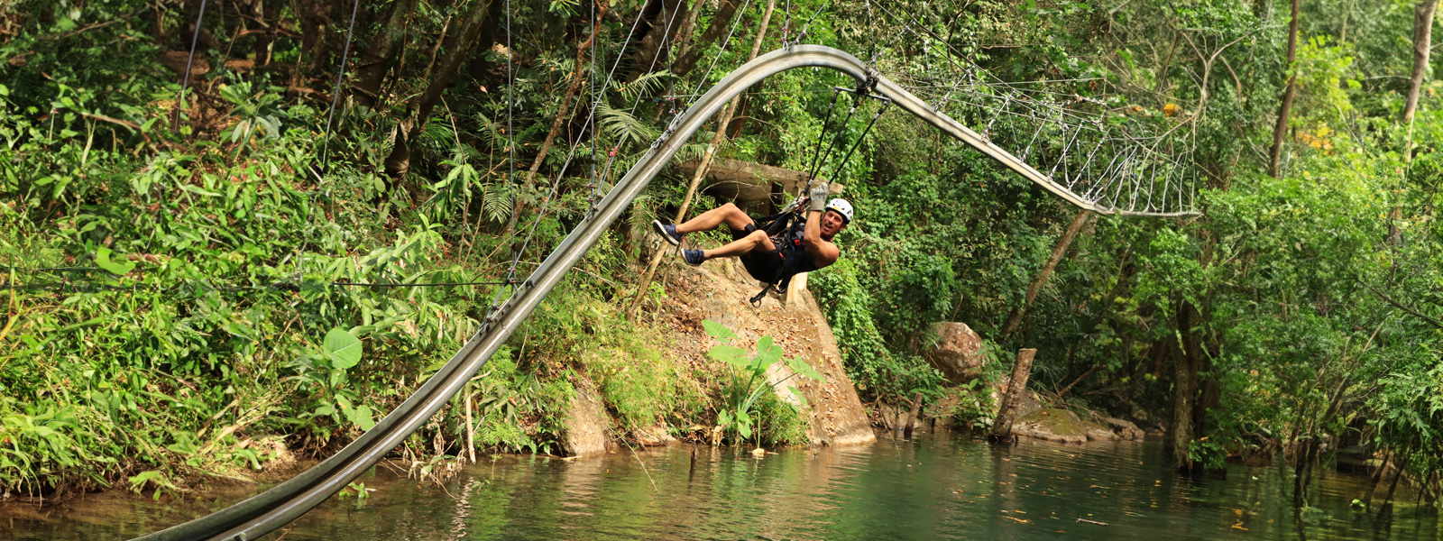 Rollercoster zipline in Puerto Vallarta