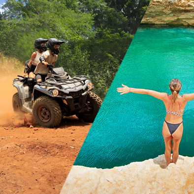 Combo Cancun ATV & Cenotes