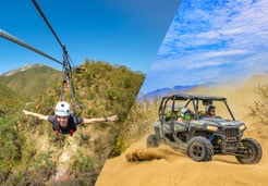 Cabo zipline and polaris rzr