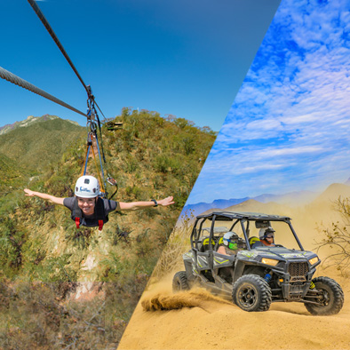 Cabo zipline and polaris rzr