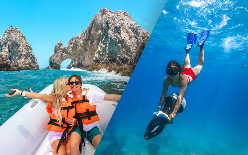 Combo Cabo Snorkel and Land&#039;s End Arch|