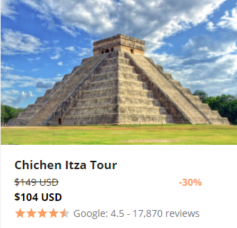Chichen Itza tour by Cancun Adventures