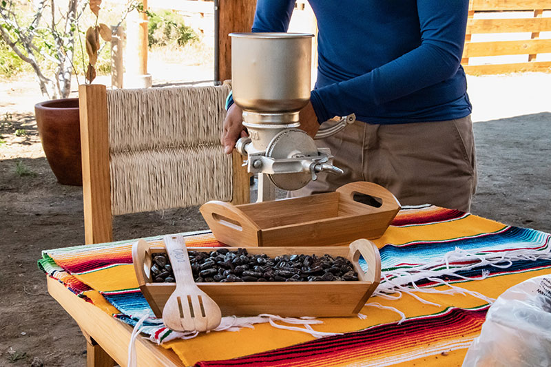 artisanal chocolate preparation in cabo adventures