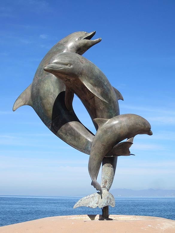 The Friendship Fountain - Puerto Vallarta Sculptures