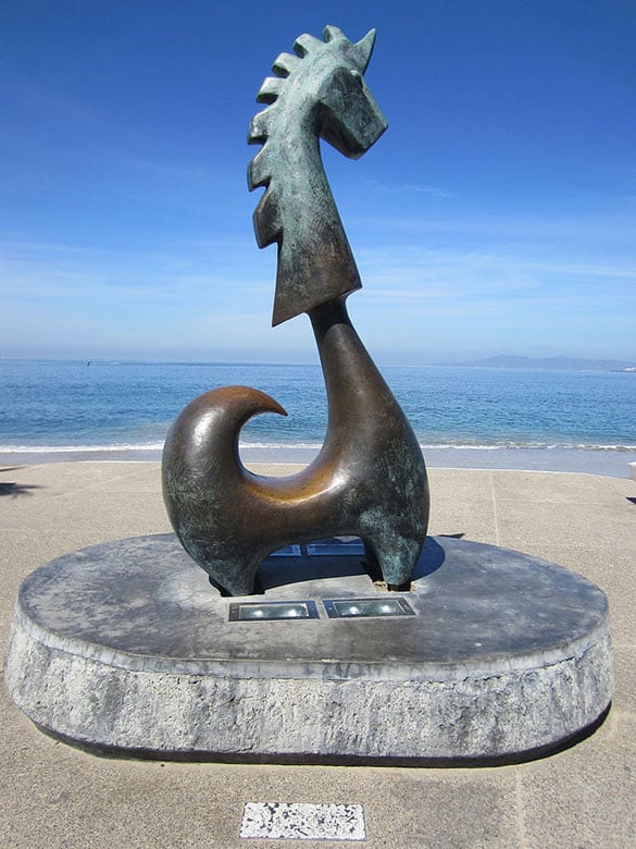 The Good Fortune Unicorn - Puerto Vallarta Sculptures