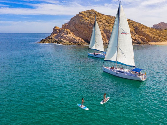 Trade in your regular commute for an afternoon of luxury sailing