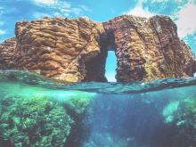 the sea of cortez in cabo san lucas